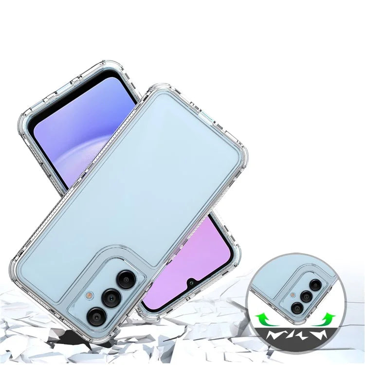 For Samsung Galaxy A16 5G Case Anti-Scratch Acrylic+TPU Clear Phone Cover