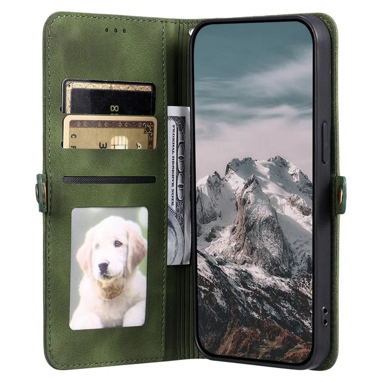 Style 016 For Samsung Galaxy A33 5G Case Skin Feel Totem Imprinted Wallet Leather Phone Cover