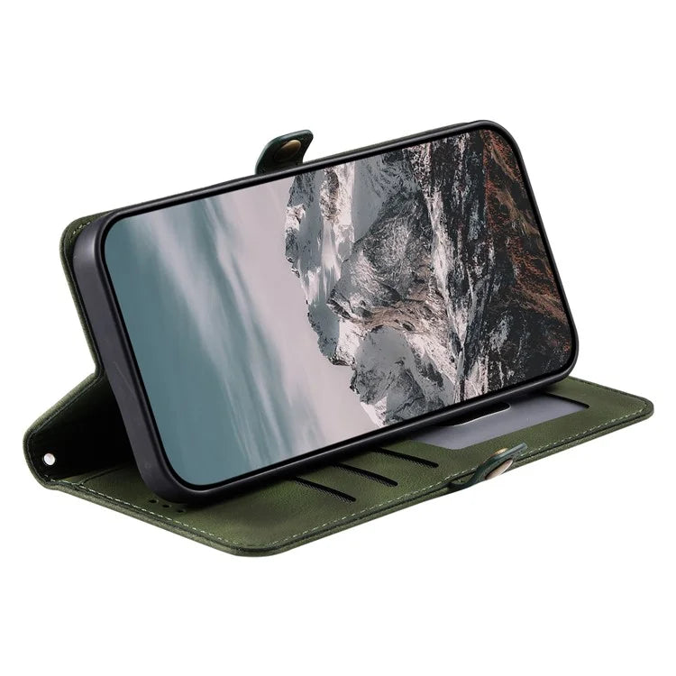 Style 016 For Samsung Galaxy A33 5G Case Skin Feel Totem Imprinted Wallet Leather Phone Cover