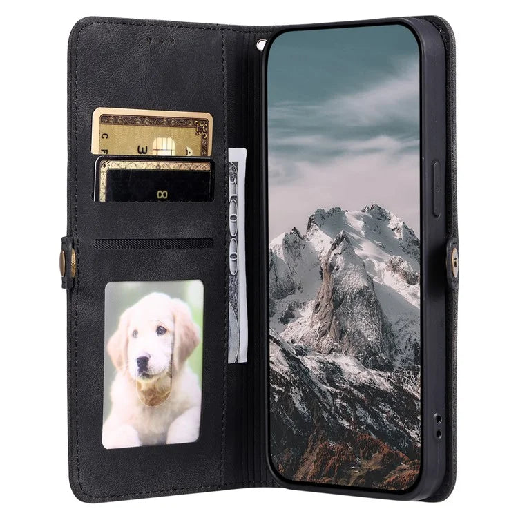 Style 016 For Samsung Galaxy A33 5G Case Skin Feel Totem Imprinted Wallet Leather Phone Cover