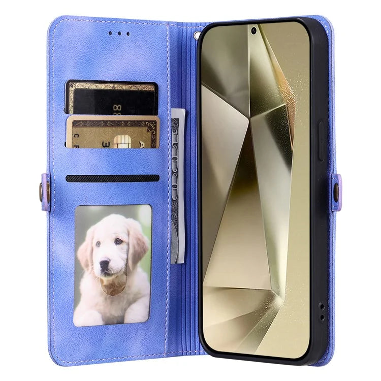 Style 016 For Samsung Galaxy A16 5G Case Skin Feel Totem Imprinted Wallet Leather Phone Cover