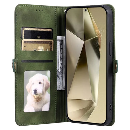 Style 016 For Samsung Galaxy A15 4G / 5G Case Skin Feel Totem Imprinted Wallet Leather Phone Cover