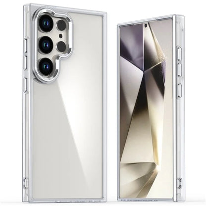 For Samsung Galaxy S24 Ultra Case Shockproof TPU+PC Hybrid Clear Phone Cover