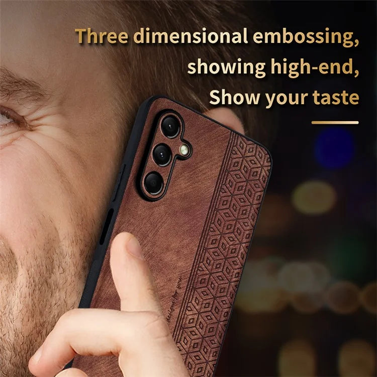 AZNS For Samsung Galaxy A16 5G Case Protective PU Leather Covered TPU Phone Shell