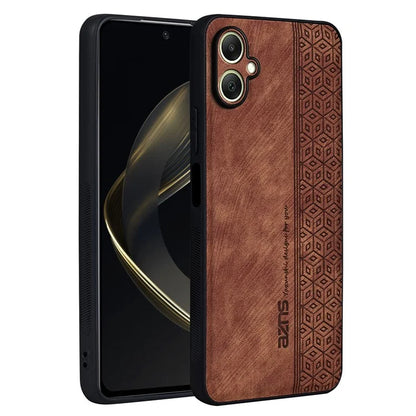 AZNS For Samsung Galaxy A06 Case Protective PU Leather Covered TPU Phone Shell