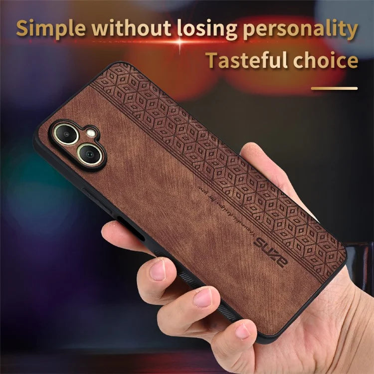 AZNS For Samsung Galaxy A06 Case Protective PU Leather Covered TPU Phone Shell