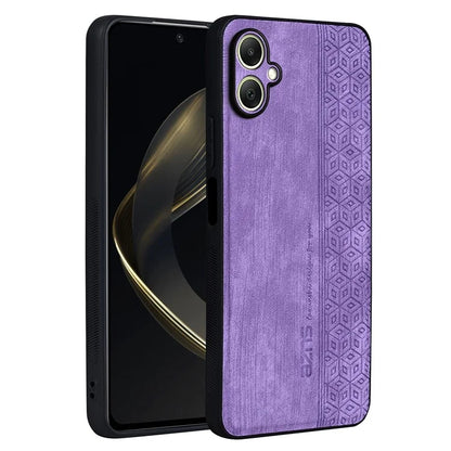 AZNS For Samsung Galaxy A06 Case Protective PU Leather Covered TPU Phone Shell