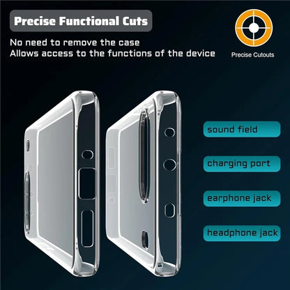 For OnePlus Nord 4 Clear TPU Anti-Scratch Phone Case + 2.5D Arc Edge Screen Protector
