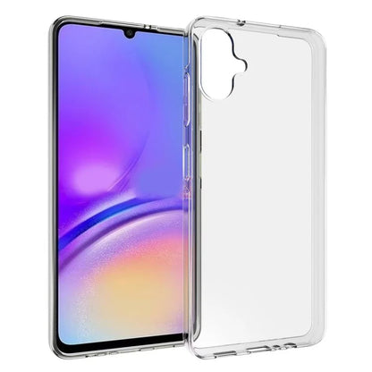 For Samsung Galaxy A06 Case Anti-Fingerprint Crystal Clear TPU Phone Cover