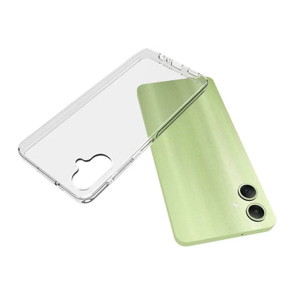 For Samsung Galaxy A06 Case Anti-Fingerprint Crystal Clear TPU Phone Cover