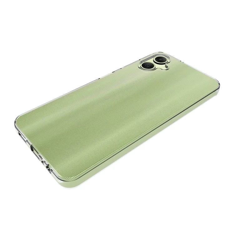 For Samsung Galaxy A06 Case Anti-Fingerprint Crystal Clear TPU Phone Cover