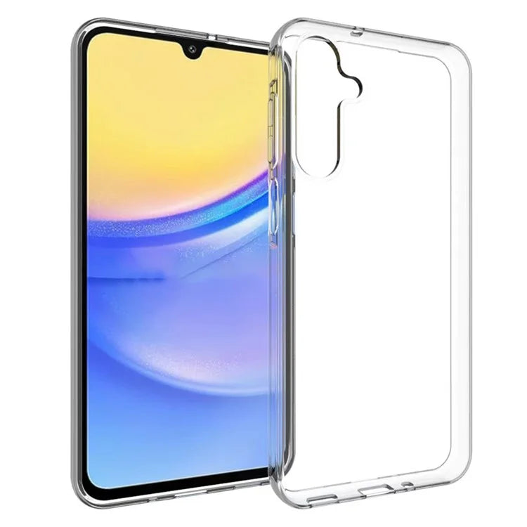 For Samsung Galaxy A16 5G Case Anti-Fingerprint Crystal Clear TPU Phone Cover