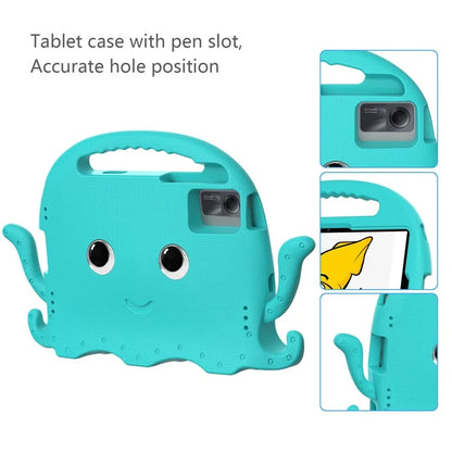 For Samsung Galaxy Tab A9+ / S7 / S8 / S9 / S9 FE / Redmi Pad SE / Xiaomi Pad 6 / Lenovo Tab M11 EVA Case Cartoon Octopus Tablet Cover