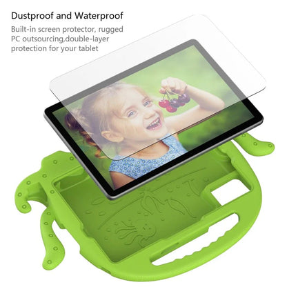 For Samsung Galaxy Tab A9+ / S7 / S8 / S9 / S9 FE / Redmi Pad SE / Xiaomi Pad 6 / Lenovo Tab M11 EVA Case Cartoon Octopus Tablet Cover