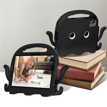 For Samsung Galaxy Tab A9+ / S7 / S8 / S9 / S9 FE / Redmi Pad SE / Xiaomi Pad 6 / Lenovo Tab M11 EVA Case Cartoon Octopus Tablet Cover