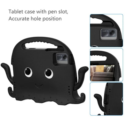 For Samsung Galaxy Tab A9+ / S7 / S8 / S9 / S9 FE / Redmi Pad SE / Xiaomi Pad 6 / Lenovo Tab M11 EVA Case Cartoon Octopus Tablet Cover