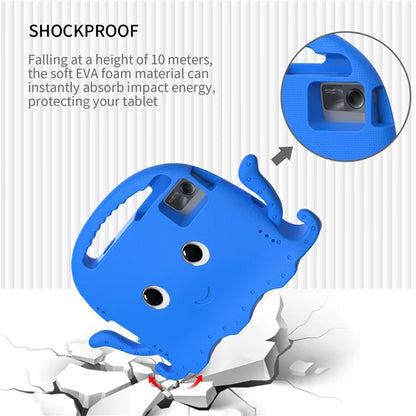 For Samsung Galaxy Tab A9+ / S7 / S8 / S9 / S9 FE / Redmi Pad SE / Xiaomi Pad 6 / Lenovo Tab M11 EVA Case Cartoon Octopus Tablet Cover