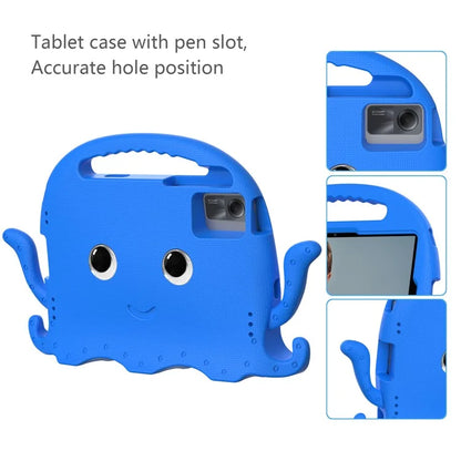 For Samsung Galaxy Tab A9+ / S7 / S8 / S9 / S9 FE / Redmi Pad SE / Xiaomi Pad 6 / Lenovo Tab M11 EVA Case Cartoon Octopus Tablet Cover