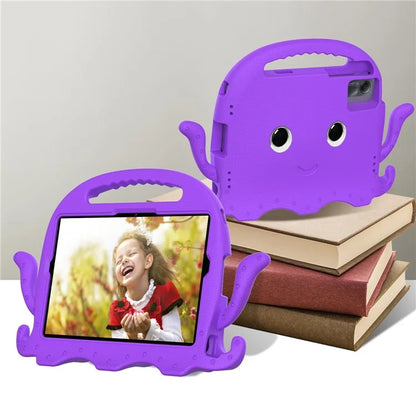 For Samsung Galaxy Tab A9+ / S7 / S8 / S9 / S9 FE / Redmi Pad SE / Xiaomi Pad 6 / Lenovo Tab M11 EVA Case Cartoon Octopus Tablet Cover