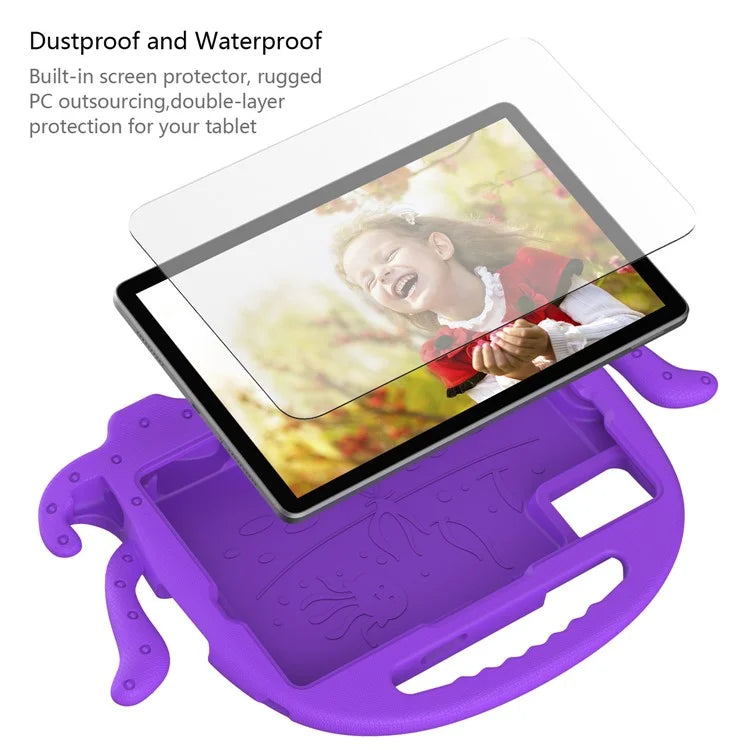 For Samsung Galaxy Tab A9+ / S7 / S8 / S9 / S9 FE / Redmi Pad SE / Xiaomi Pad 6 / Lenovo Tab M11 EVA Case Cartoon Octopus Tablet Cover