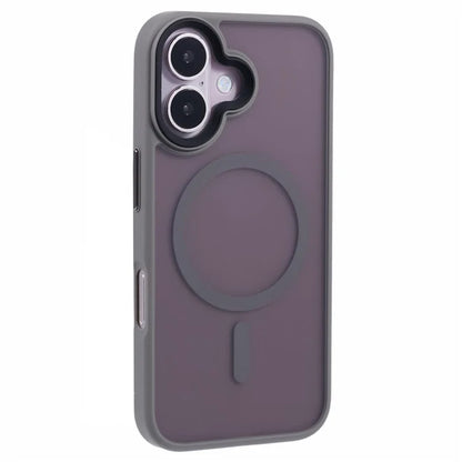 For iPhone 16 Case Compatible with MagSafe TPU+PC Rubberized Finish Phone Cover