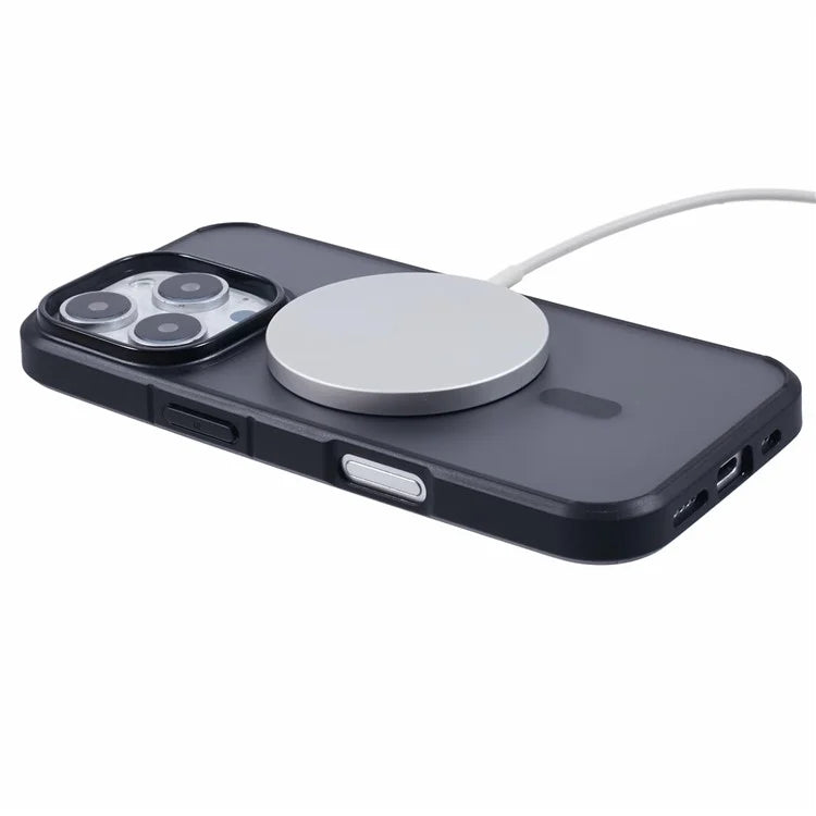 X-LEVEL For iPhone 16 Pro Case Compatible with MagSafe PC+TPU Matte Phone Cover