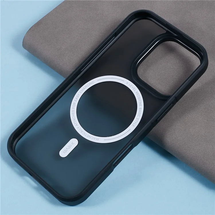 X-LEVEL For iPhone 16 Pro Case Compatible with MagSafe PC+TPU Matte Phone Cover