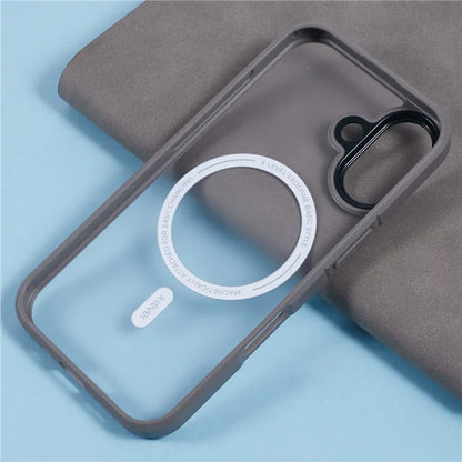 X-LEVEL For iPhone 16 Case Compatible with MagSafe PC+TPU Matte Phone Cover