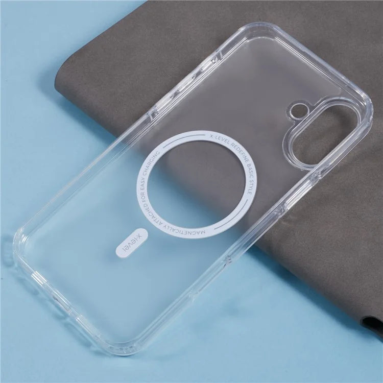 X-LEVEL For iPhone 16 Case Compatible with MagSafe PC+TPU Matte Phone Cover