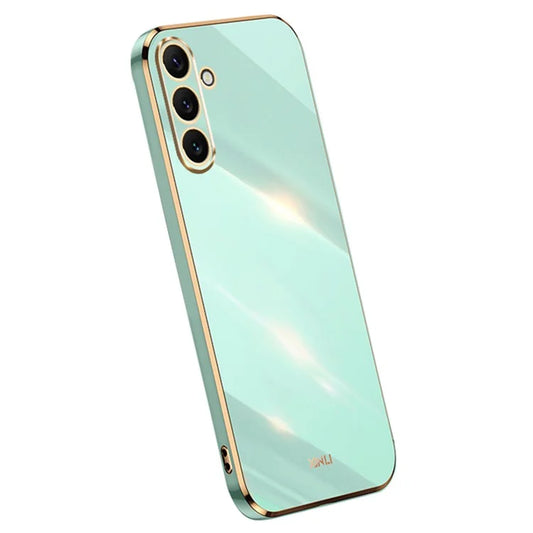 XINLI For Samsung Galaxy A16 5G Case TPU Phone Cover with Electroplating Frame