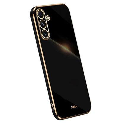 XINLI For Samsung Galaxy A16 5G Case TPU Phone Cover with Electroplating Frame