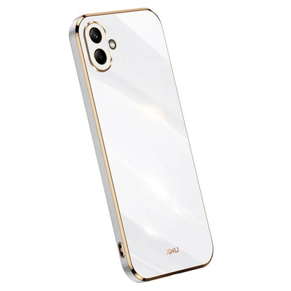 XINLI For Samsung Galaxy A06 Case TPU Phone Cover with Electroplating Frame