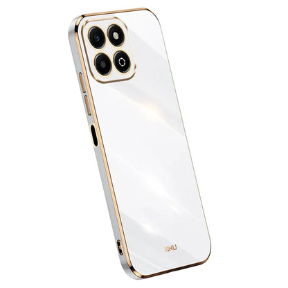 XINLI For Honor X6b 4G Case TPU Phone Cover with Electroplating Frame