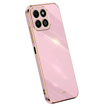XINLI For Honor X6b 4G Case TPU Phone Cover with Electroplating Frame