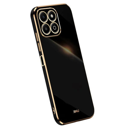 XINLI For Honor X6b 4G Case TPU Phone Cover with Electroplating Frame