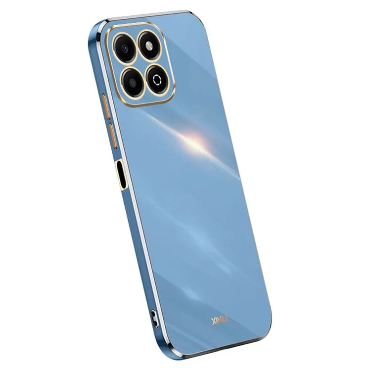 XINLI For Honor X6b 4G Case TPU Phone Cover with Electroplating Frame