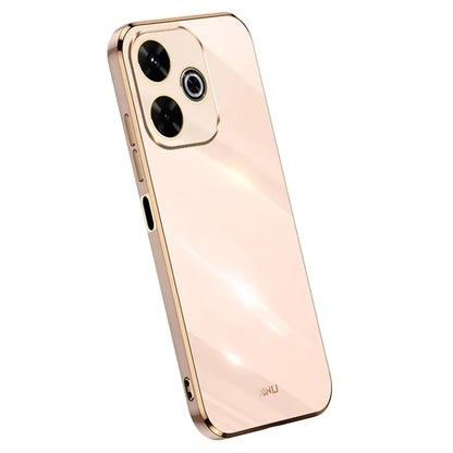 XINLI For Xiaomi Redmi 13 5G / 4G Case TPU Phone Cover with Electroplating Frame