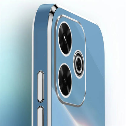 XINLI For Xiaomi Redmi 13 5G / 4G Case TPU Phone Cover with Electroplating Frame
