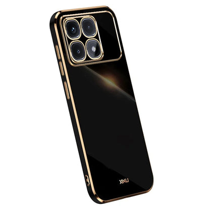 XINLI For Xiaomi Redmi K70 Ultra Case TPU Phone Cover with Electroplating Frame