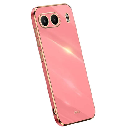 XINLI For OnePlus Nord 4 Case TPU Phone Cover with Electroplating Frame