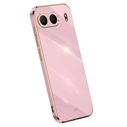 XINLI For OnePlus Nord 4 Case TPU Phone Cover with Electroplating Frame