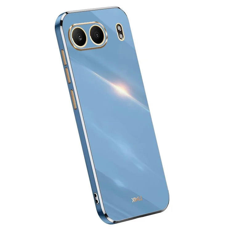 XINLI For OnePlus Nord 4 Case TPU Phone Cover with Electroplating Frame
