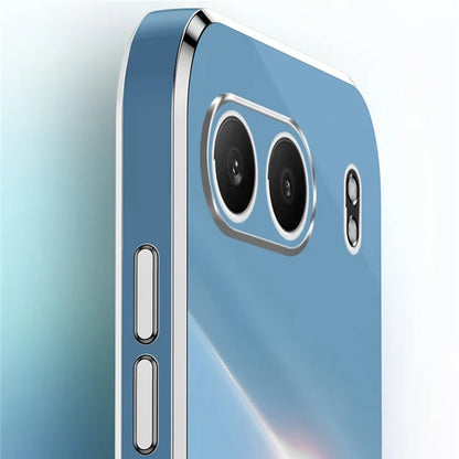 XINLI For OnePlus Nord 4 Case TPU Phone Cover with Electroplating Frame