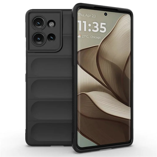 For Motorola Edge 50 5G Case Anti-Drop Soft TPU Rugged Phone Back Cover