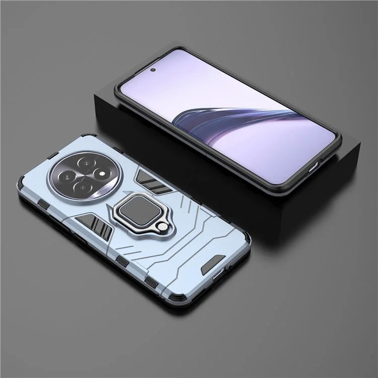 For Realme 13 Pro 5G Case PC+TPU Protective Phone Cover with Ring Kickstand