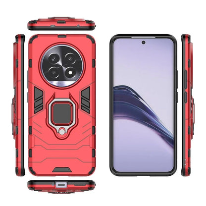 For Realme 13 Pro 5G Case PC+TPU Protective Phone Cover with Ring Kickstand