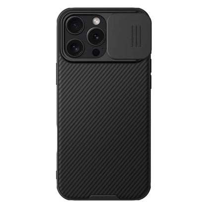 NILLKIN Camshield Pro Series for iPhone 16 Pro Max Case PC+TPU Slide Camera Lid Phone Cover