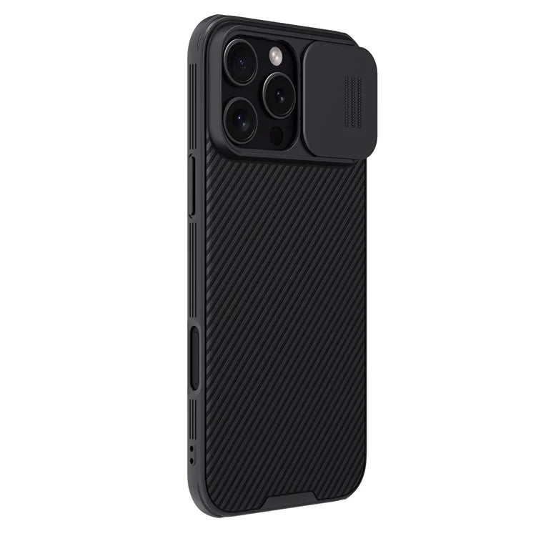 NILLKIN Camshield Pro Series for iPhone 16 Pro Max Case PC+TPU Slide Camera Lid Phone Cover