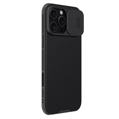NILLKIN Camshield Pro Series for iPhone 16 Pro Max Case PC+TPU Slide Camera Lid Phone Cover