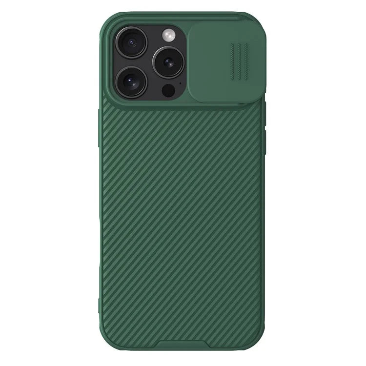 NILLKIN Camshield Pro Series for iPhone 16 Pro Max Case PC+TPU Slide Camera Lid Phone Cover